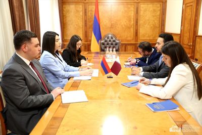 Հայաստան Հանրապետություն-Կատարի Պետություն համագործակցությունը՝ զարգացման նոր փուլում․ ՆԳ նախարարն ընդունել է Կատարի Պետության նորանշանակ դեսպանին